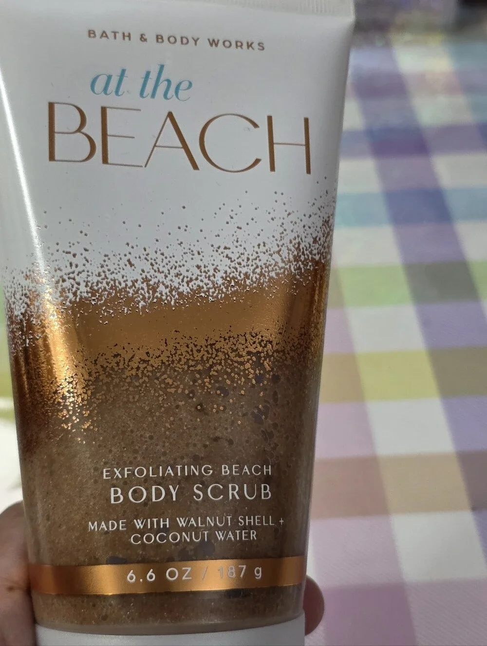 Bath Body Works At The Beach Exfoliating Body Scrub with Walnut Shells NEW RARE